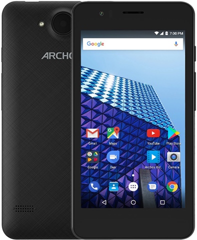 Sconosciuto PH26® - Custodia a Portafoglio per Archos 50 Cobalt in